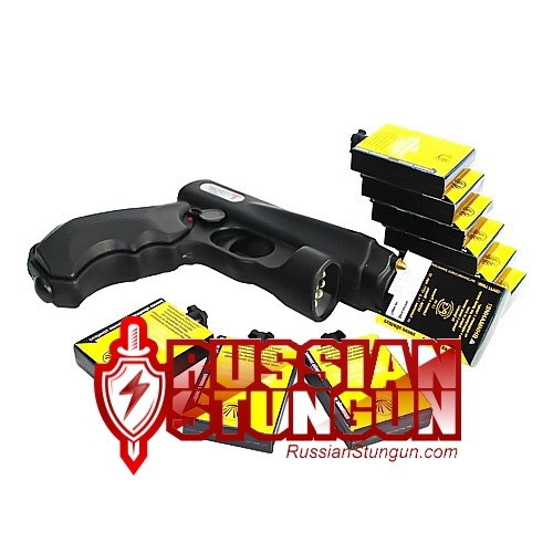 Stun gun STORM SP The most powerful Russian stun gun! Pistolshaped